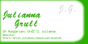 julianna grull business card